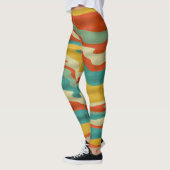Abstrakte Bauweise Leggings (Links)