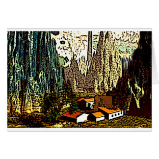 Abstrakte bayerische Landschaft