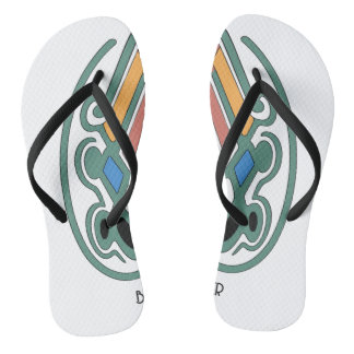 Abstrakte Bedeutung des Symbols Badesandalen