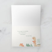 Abstrakte Begrüßungskarte Karte (Innenseite)