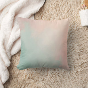 Abstrakte Beliebte Blush Pink Mint Kollektion Kissen