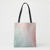 Abstrakte Beliebte Blush Pink Mint Kollektion Tasche (Vorderseite)