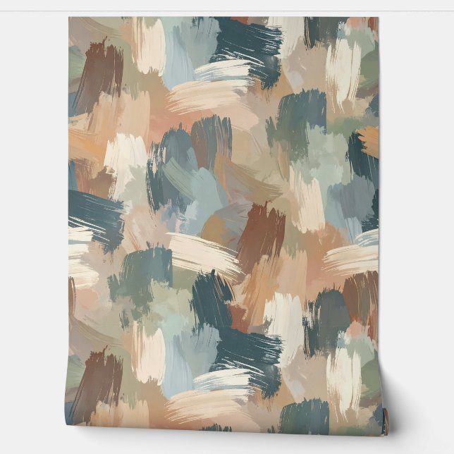 Abstrakte bemalte Wand (Abrollen)