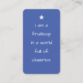 abstrakte Beratungszusagen hell Visitenkarte (Rückseite)