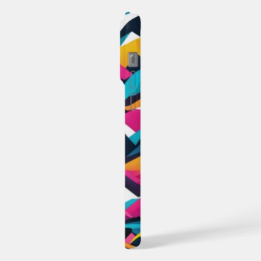 abstrakte Berge iPhone Hülle (Linke Seite)