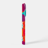 Abstrakte Berge und Fluss iPhone Hülle (Rechte Seite)