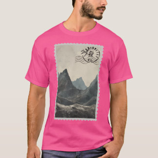 Abstrakte Berglandschaften.Berglandschaft St. T-Shirt