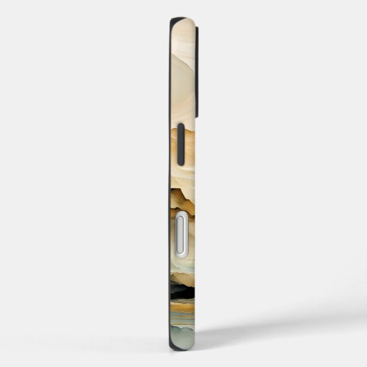 Abstrakte Bergwelt Case-Mate iPhone Hülle (Rückseite / Rechts)