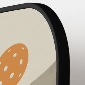 Abstrakte Bergwelt Pickleball Schläger (Linke Seite)