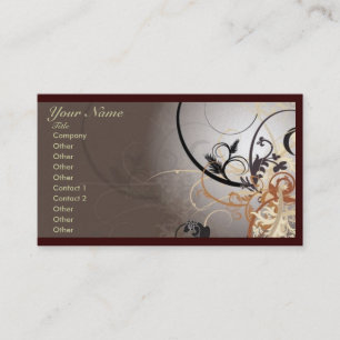 Abstrakte berufliche Geschäfts-Kartenschablone Visitenkarte