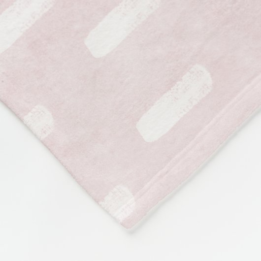 Abstrakte, beruhigende Formen Fleecedecke (Ecke)