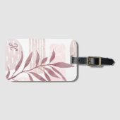 Abstrakte, beruhigende Formen Gepäckanhänger (Vorderseite (Horizontal))