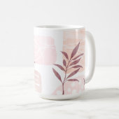 Abstrakte, beruhigende Formen Kaffeetasse (VorderseiteRechts)