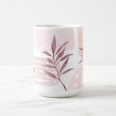 Abstrakte, beruhigende Formen Kaffeetasse (Mittel)