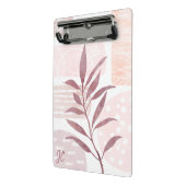 Abstrakte, beruhigende Formen Mini Klemmbrett (Gewinkelt2)