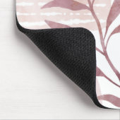 Abstrakte, beruhigende Formen Mousepad (Ecke)