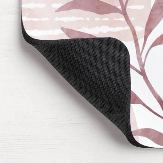 Abstrakte, beruhigende Formen Mousepad (Ecke)