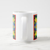 Abstrakte Bestellung Jumbo-Tasse (Rückseite)