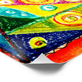 Abstrakte Bestellung Poster (Ecke)