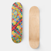 Abstrakte Bestellung Skateboard (Vorderseite)