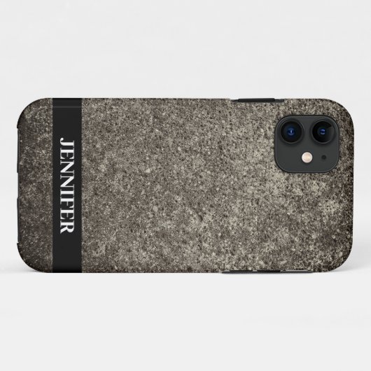 Abstrakte Betonstruktur Case-Mate iPhone Hülle (Rückseite (Horizontal))