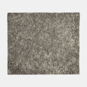 Abstrakte Betonstruktur Fleecedecke (Vorderseite (Horizontal))