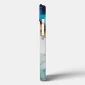 Abstrakte Bewegung Lebende Alkoholtinte Case-Mate iPhone Hülle (Rückseite / Links)