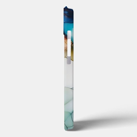 Abstrakte Bewegung Lebende Alkoholtinte Case-Mate iPhone Hülle (Rückseite / Links)