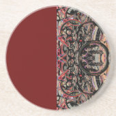 Abstrakte Bikes Getränkeuntersetzer (Vorne)