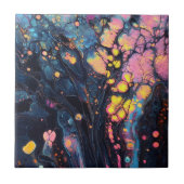 Abstrakte Bildergalerie Fliese (Vorderseite)