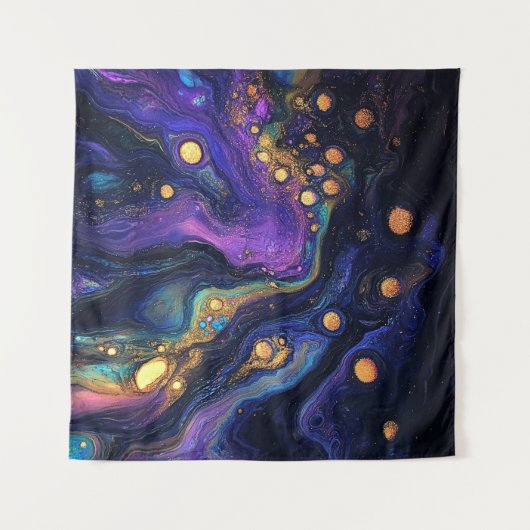 Abstrakte Bildergalerie Wandteppich (Vorderseite (Horizontal))