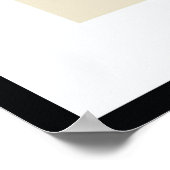 Abstrakte Bio Form Poster (Ecke)