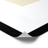 Abstrakte Bio Form Poster (Ecke)