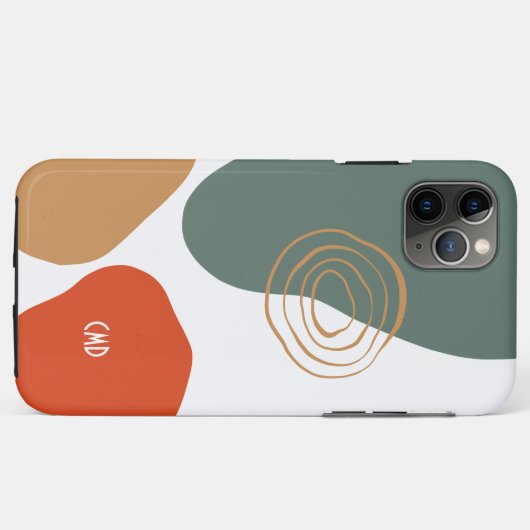 Abstrakte Bio Formen Case-Mate iPhone Hülle (Rückseite (Horizontal))