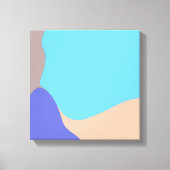 Abstrakte Bio Formen Leinwanddruck (Vorderseite)