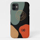 Abstrakte Bio Formen Zusammensetzung 2 Case-Mate iPhone Hülle (Rückseite)