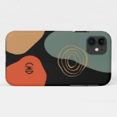 Abstrakte Bio Formen Zusammensetzung 2 Case-Mate iPhone Hülle (Rückseite (Horizontal))