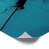 Abstrakte Bio Malerei 2:3 Poster (Ecke)