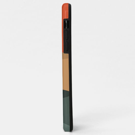 Abstrakte Bio Streifen Case-Mate iPhone Hülle (Hinten/Links)