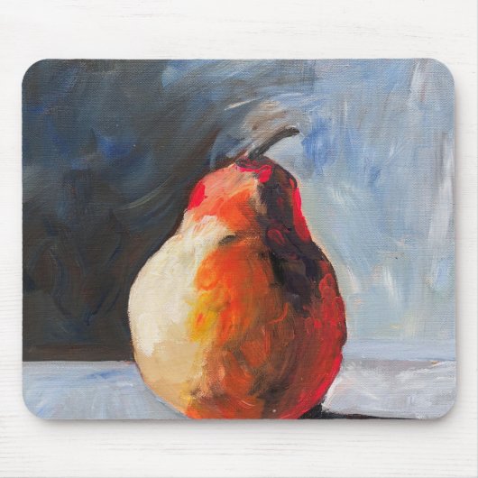Abstrakte Birne Mousepad (Vorne)