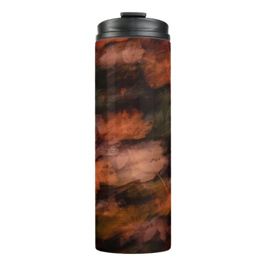 Abstrakte, BLACK- UND BLACK-GEMÄLDE Thermosbecher (Vorderseite)