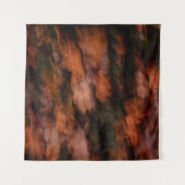 Abstrakte, BLACK- UND BLACK-GEMÄLDE Wandteppich (Vorderseite (Horizontal))