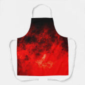 Abstrakte Blähdrossel Schürze (Vorderseite)