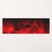 Abstrakte Blähdrossel Yogamatte (Vorderseite (Horizontal))