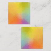 Abstrakte Blankenvorlage Benutzerdefiniert Mitteilungskarte (Vorne/Hinten)