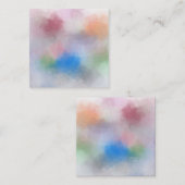 Abstrakte Blankenvorlage für benutzerdefinierte Pa Mitteilungskarte (Vorne/Hinten)