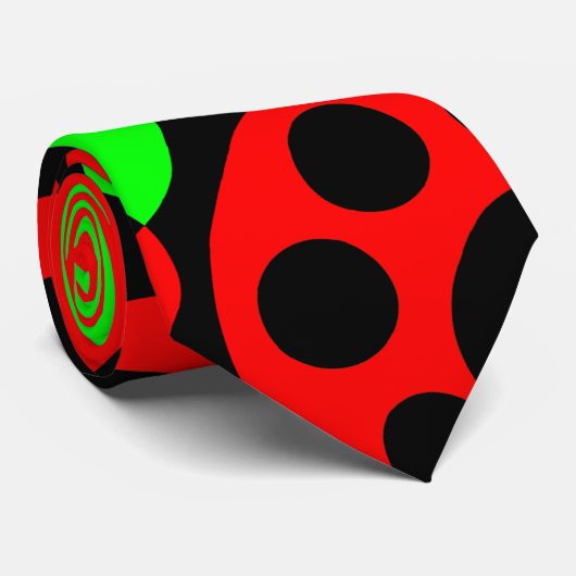 Abstrakte Blasen 01 Krawatte (Gerollt)