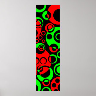 Abstrakte Blasen 01 Poster