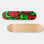 Abstrakte Blasen 01 - V2 Skateboard (Horizontal)