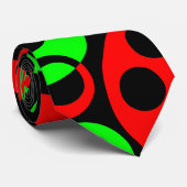 Abstrakte Blasen 02 Krawatte (Gerollt)